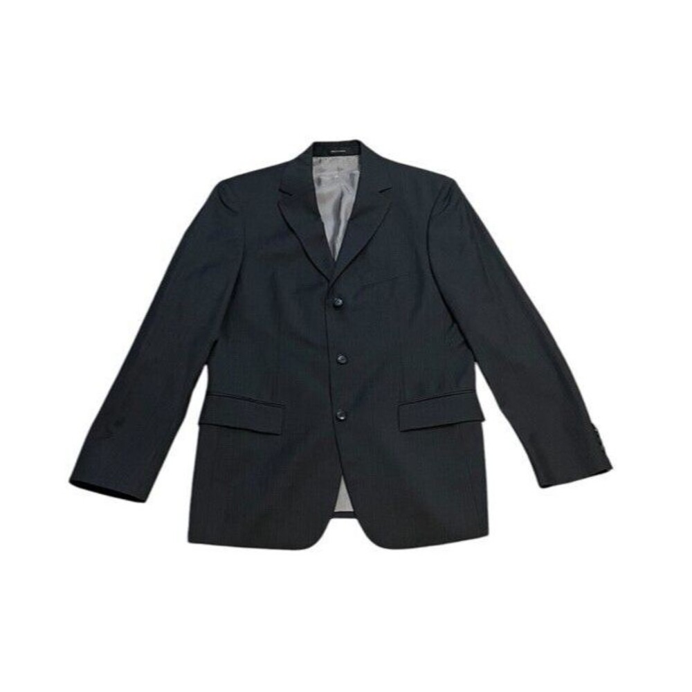 Hugo BOSS Rossellini Cinema Pinstripe Three Button Wool Sport Coat Mens Size 38R